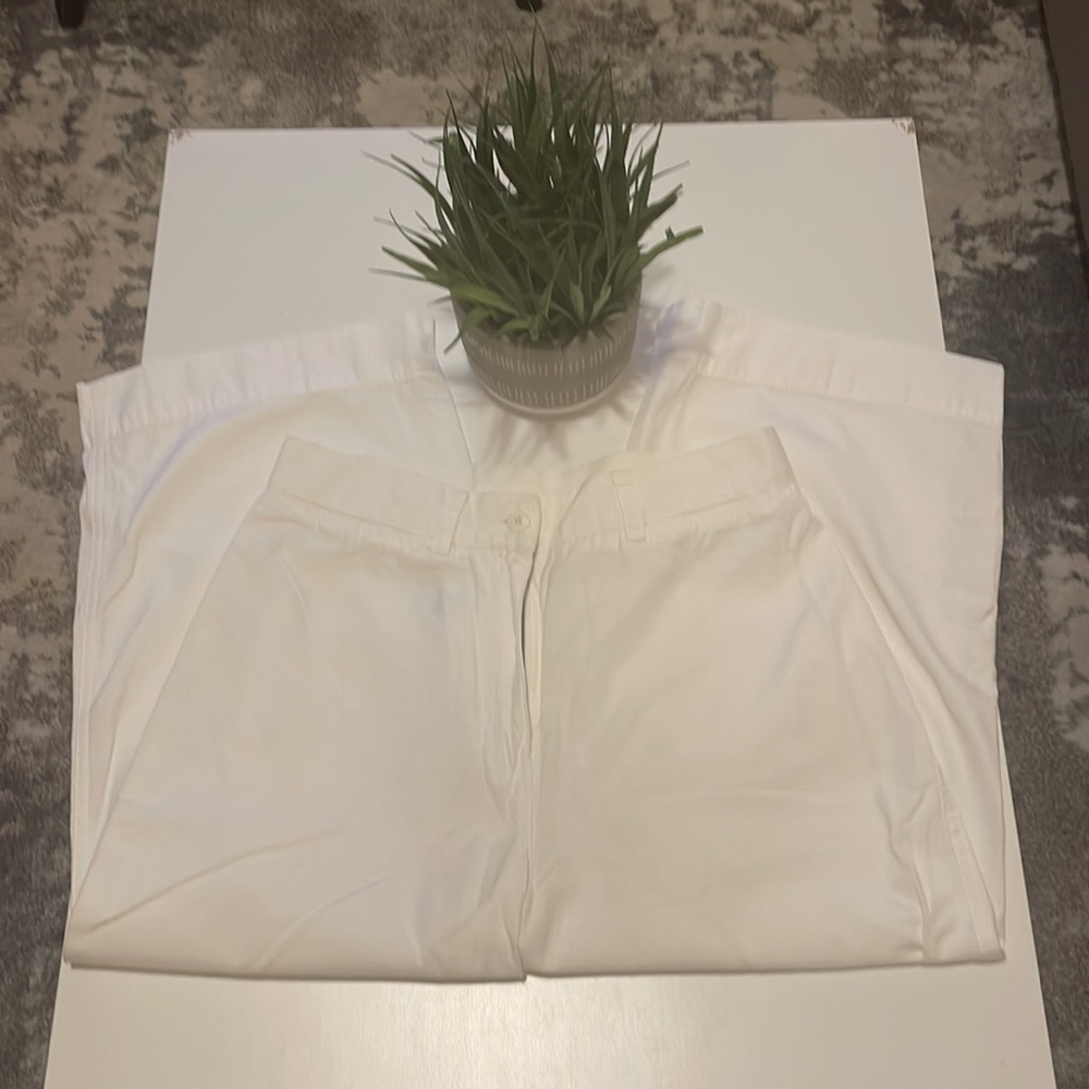 Ralph Lauren white capris